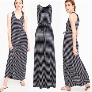 J.Crew Striped Maxi Dress